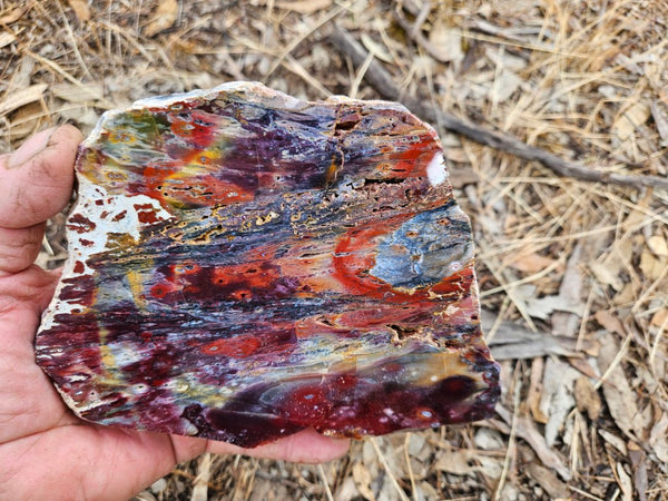 Polished Killaloe Opal slab KO109