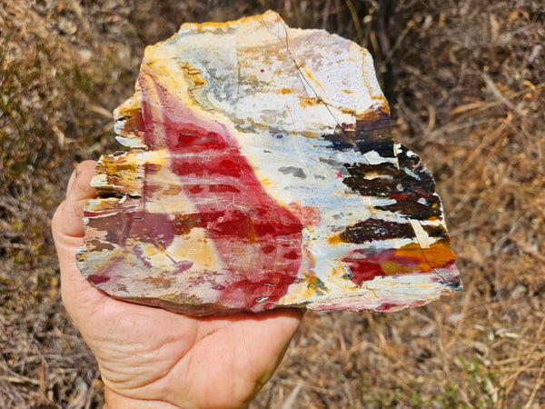 Polished Killaloe Opal slab KO110