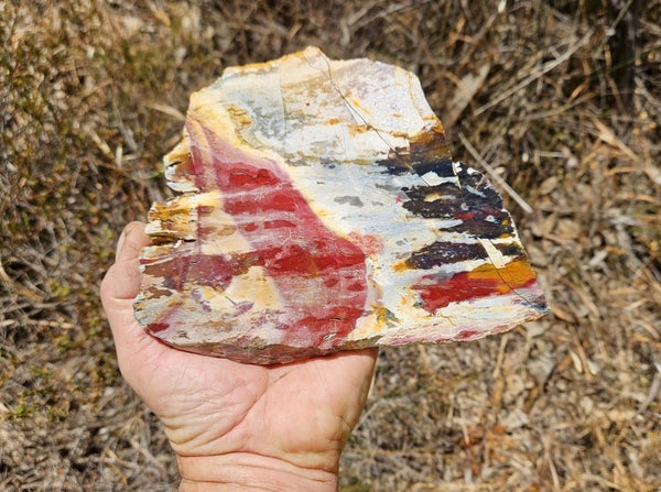 Polished Killaloe Opal slab KO110