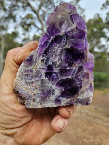 Polished  Amethyst. Rwanda AMP119