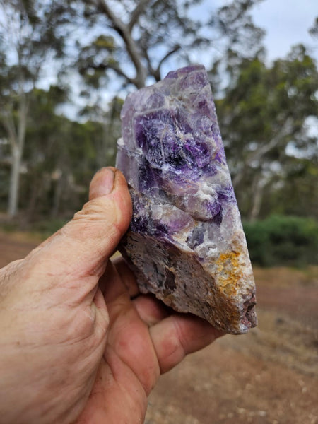 Polished  Amethyst. Rwanda AMP119