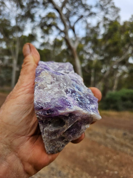 Polished  Amethyst. Rwanda AMP119