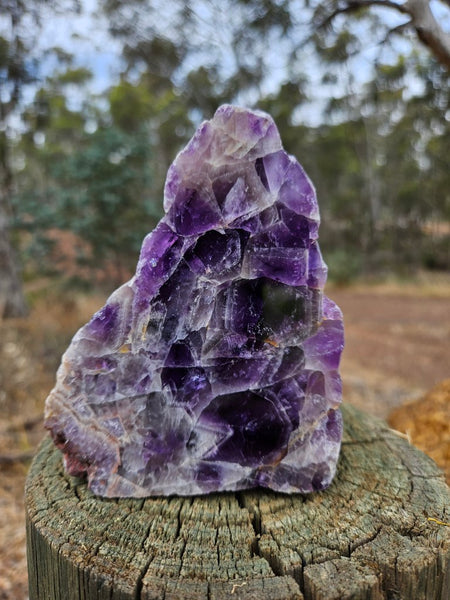 Polished  Amethyst. Rwanda AMP119