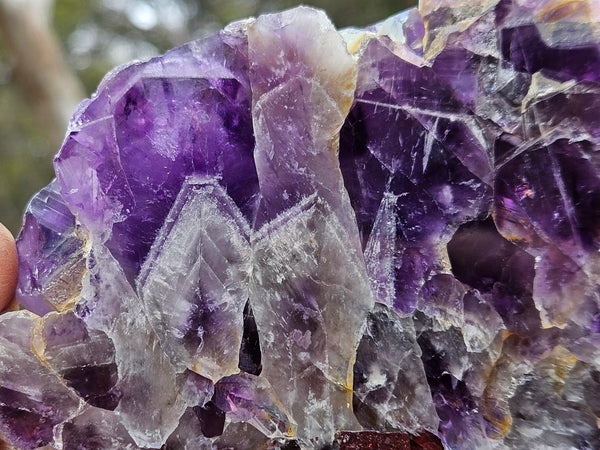 Polished  Amethyst slab. Rwanda AMP120