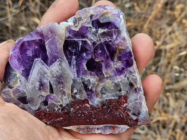 Polished  Amethyst slab. Rwanda AMP120