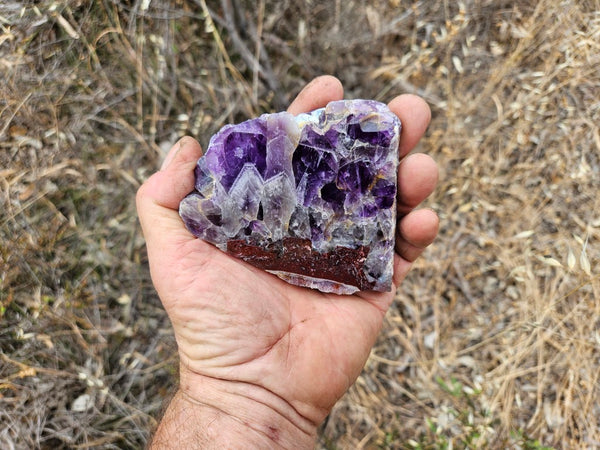 Polished  Amethyst slab. Rwanda AMP120