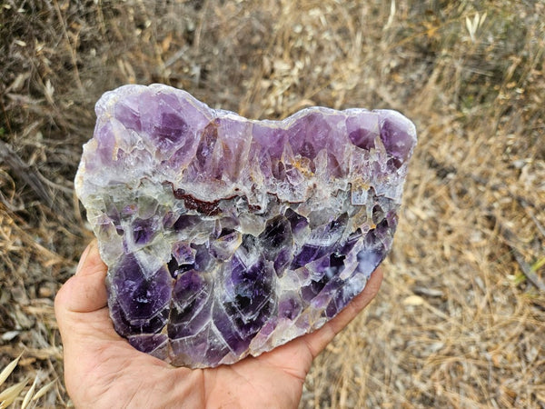 Polished  Amethyst slab. Rwanda AMP121