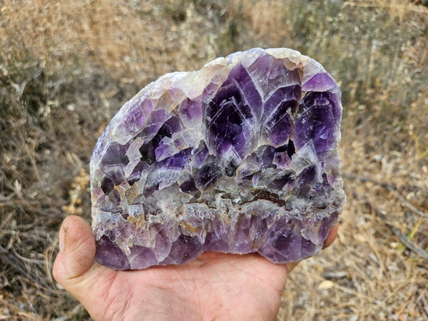 Polished  Amethyst slab. Rwanda AMP121