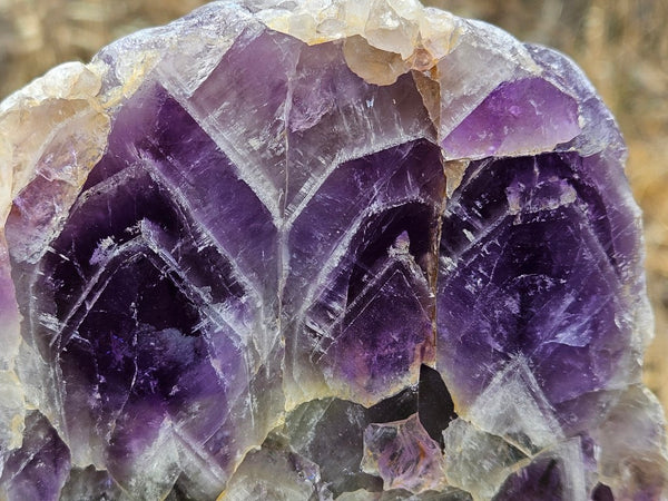 Polished  Amethyst slab. Rwanda AMP121