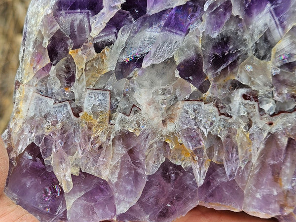 Polished  Amethyst slab. Rwanda AMP121