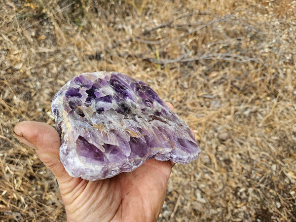 Polished  Amethyst slab. Rwanda AMP121