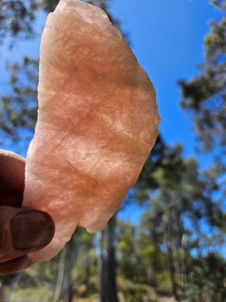 Polished Pink Beryl slab BY147