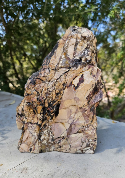 Polished Brecciated Mookaite rock BM326