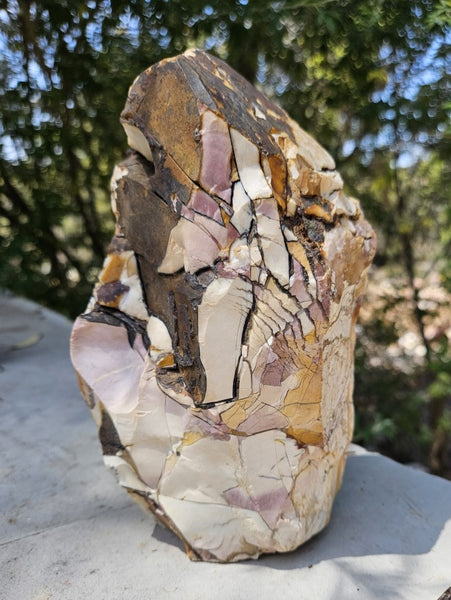 Polished Brecciated Mookaite rock BM325