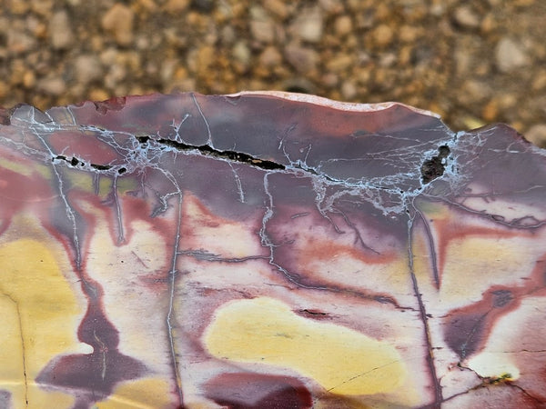 Polished  Mookaite slab MK526