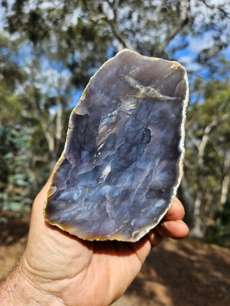 Purple Chalcedony.