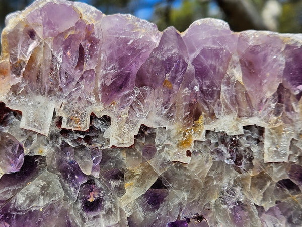 Polished  Amethyst slab. Rwanda AMP122