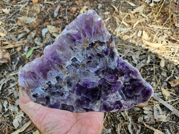 Polished  Amethyst slab. Rwanda AMP122