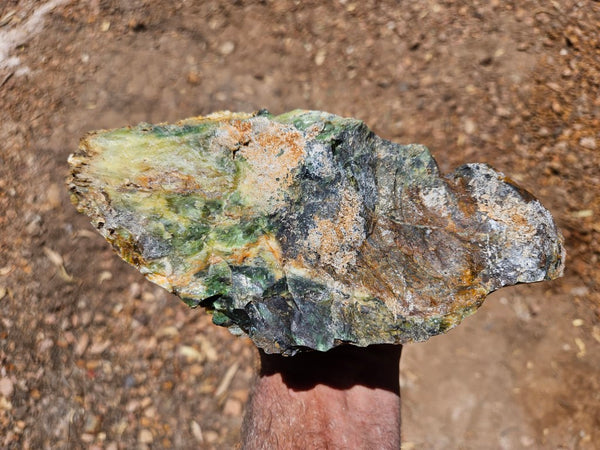 Opalised Serpentine rough.  OSR 108