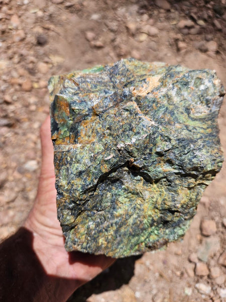 Opalised Serpentine rough.  OSR 110