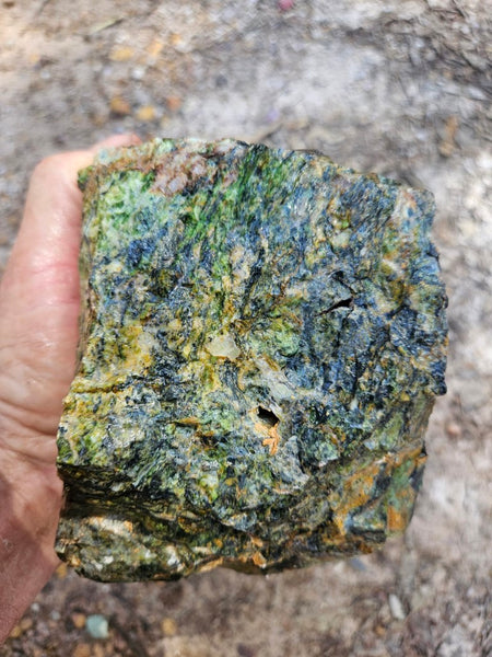 Opalised Serpentine rough.  OSR 110