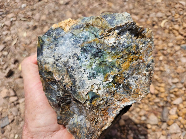 Opalised Serpentine rough.  OSR 109