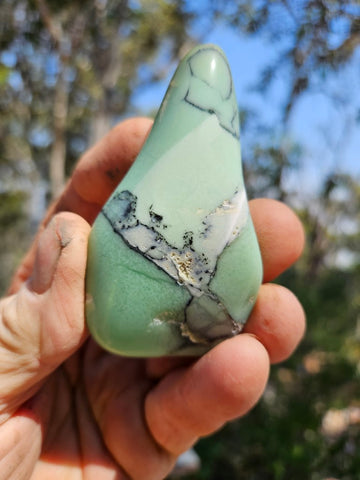 Tumble Polished Chrysoprase CHT154