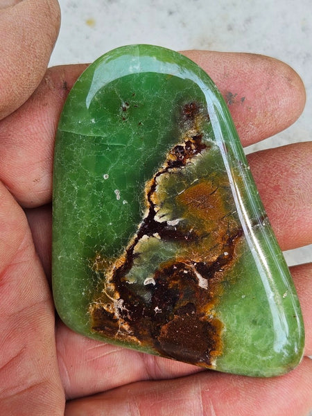 Tumble Polished Chrysoprase CHT155