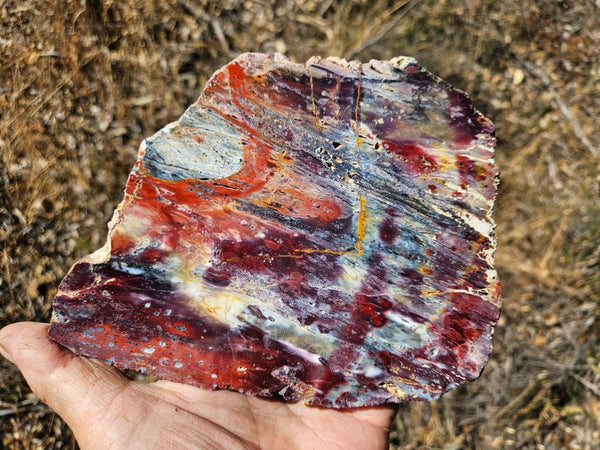 Polished Killaloe Opal slab KO115