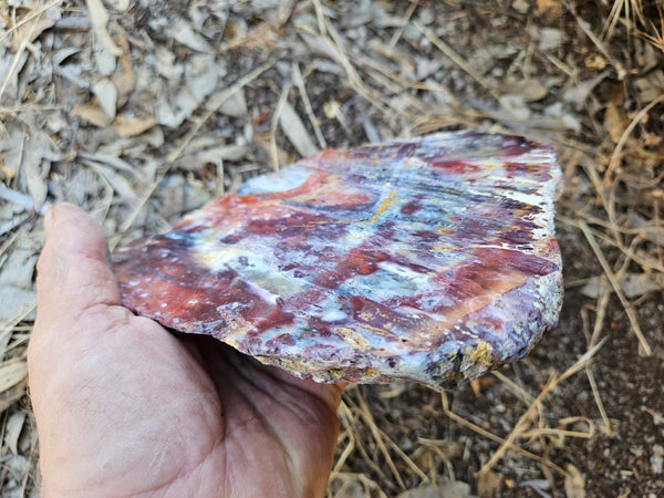 Polished Killaloe Opal slab KO115