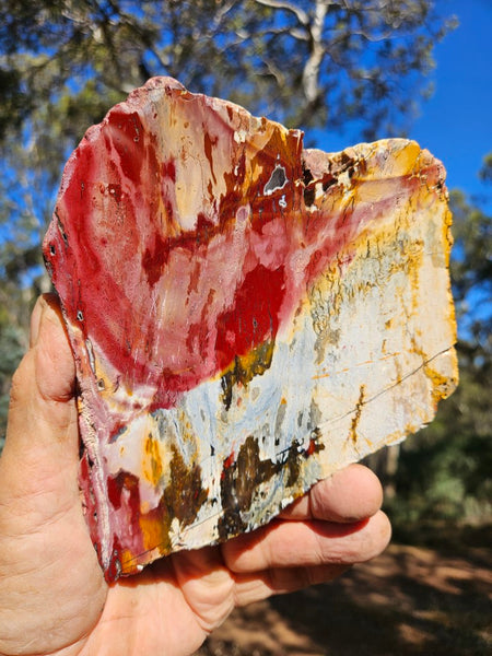 Polished Killaloe Opal slab KO116