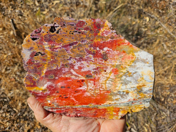 Polished Killaloe Opal slab KO114