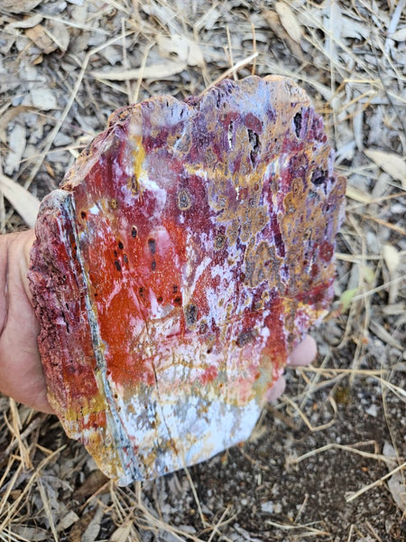 Polished Killaloe Opal slab KO114