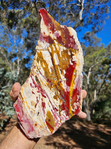 Polished Killaloe Opal slab KO113