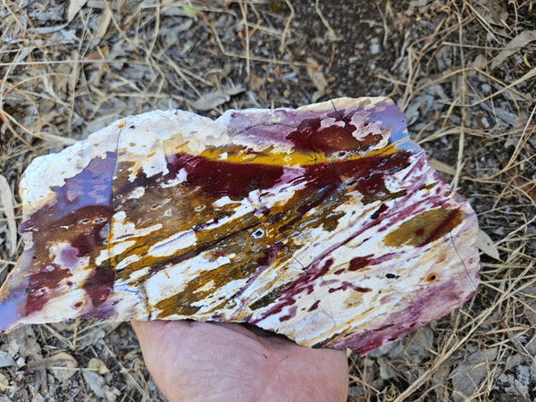 Polished Killaloe Opal slab KO113