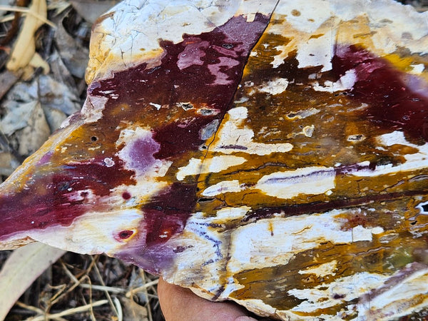 Polished Killaloe Opal slab KO113