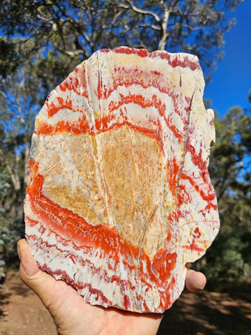 Polished Killaloe Opal slab KO112