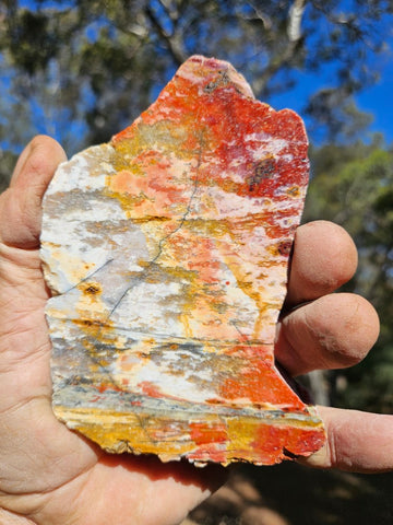 Polished Killaloe Opal slab KO117