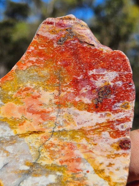 Polished Killaloe Opal slab KO117