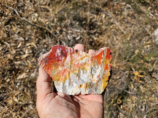 Polished Killaloe Opal slab KO117