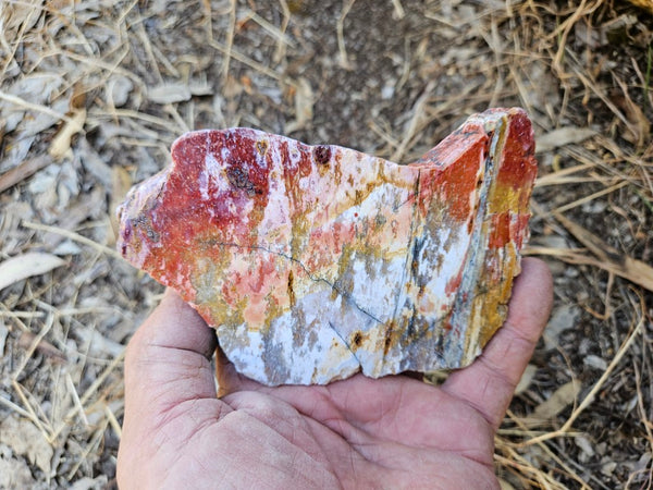 Polished Killaloe Opal slab KO117