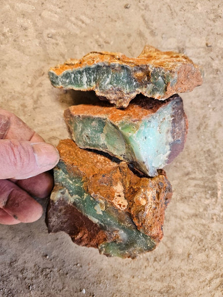 Chrysoprase rough.  CHR 187