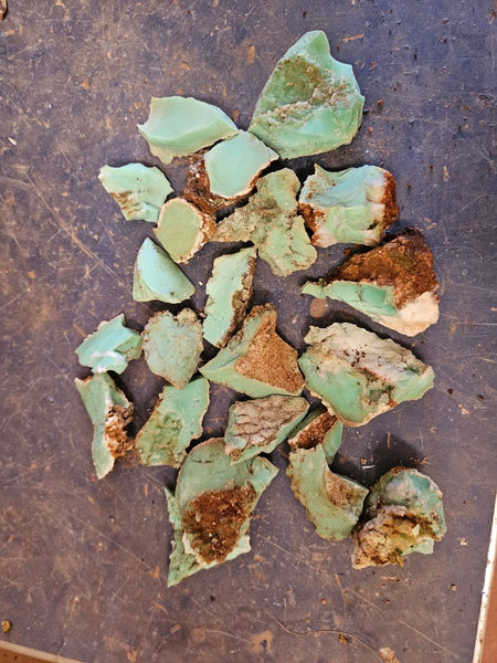 Chrysoprase rough.  CHR 190