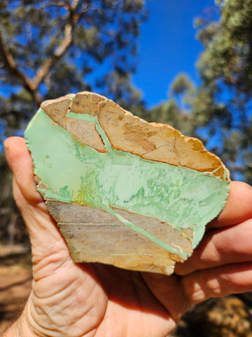 Variscite Polished Slab.  VP 286