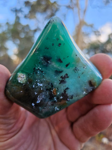 Tumble Polished Chrysoprase CHT159