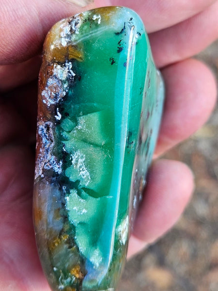 Tumble Polished Chrysoprase CHT159