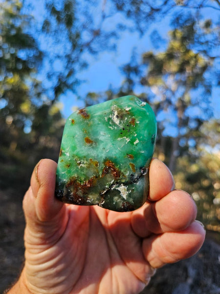 Tumble Polished Chrysoprase CHT160