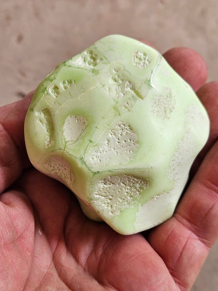 Tumble Polished Lime Magnesite ( Lemon Chrysoprase) LCT120