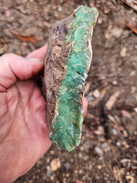 Chrysoprase rough.  CHR 191