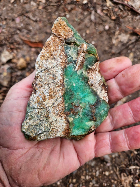 Chrysoprase rough.  CHR 191